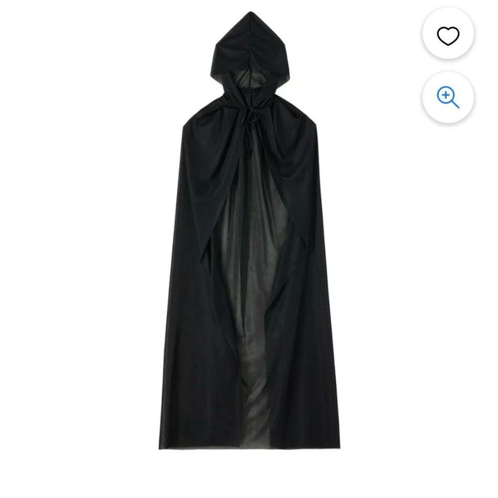 5 piece grim reaper costume for boys- new - Picture 2 of 7